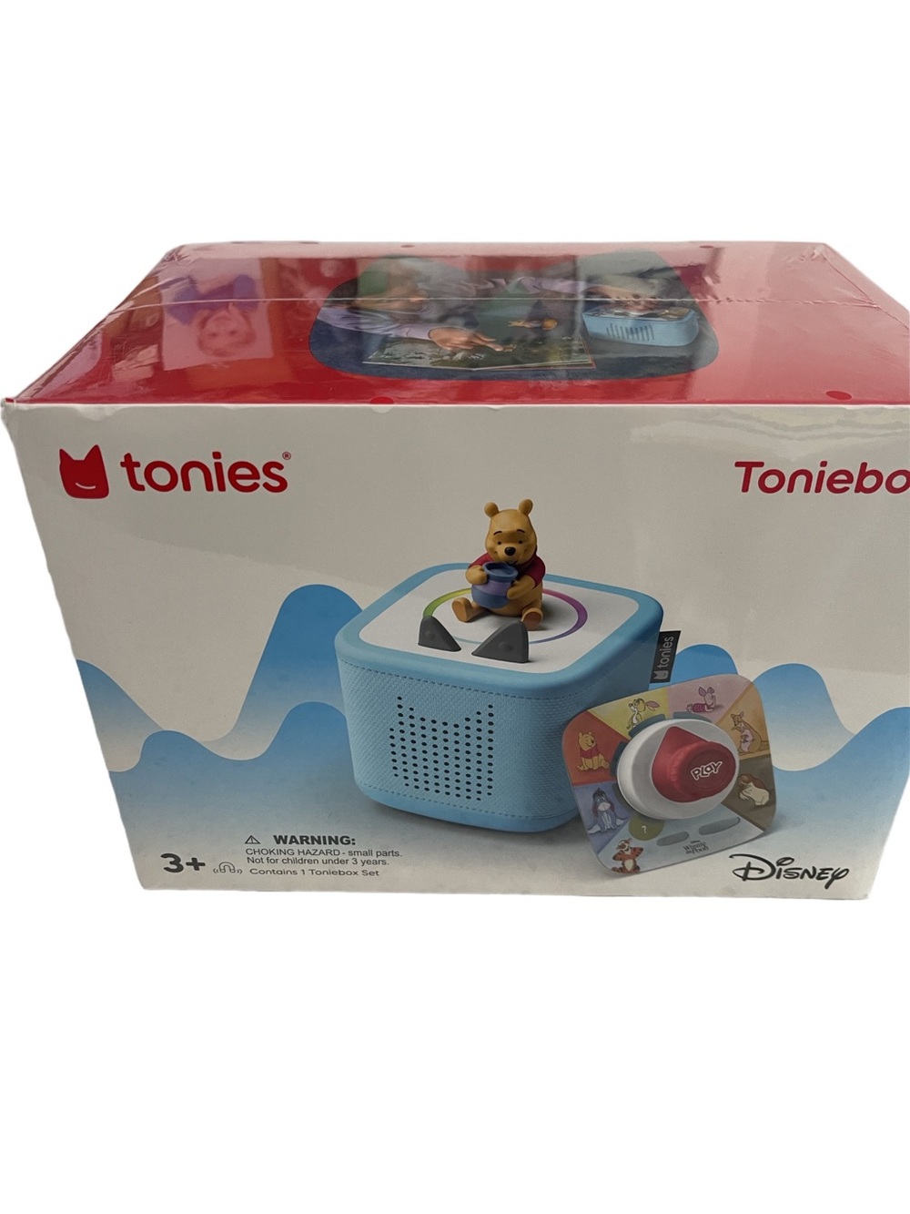 Toniebox 2 Kids Audio Player Bundle Tonies 3+ Blue (Disney Winnie the Pooh) NIP